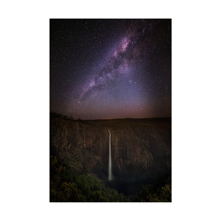 Trademark Fine Art Tracey Harrison Hill 'Soul Vacation Ii' Canvas Art, 30x47 1X08746-C3047GG